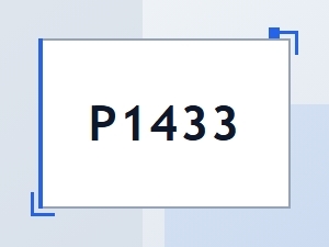 Meaning of Code P1433 and Common Causes